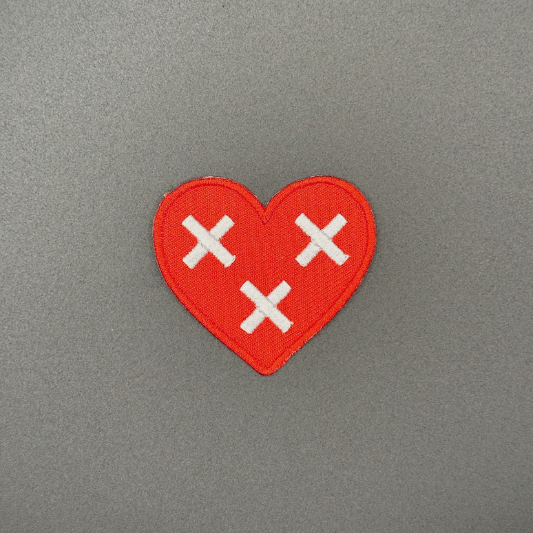 Embleem hart met Breda kruizen